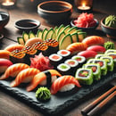 Sushi 424 (4 sushis, 4 makis, 2 calis)