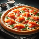 Pizza saumon