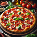 Pizza chorizo