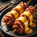 Brochette bœuf fromage x2