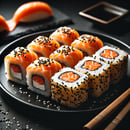 California saumon fromage x6