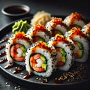 California crevette avocat spicy x6