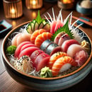 Menu chirachi (15 pièces poissons sur lit de riz)
