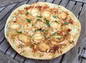 Pizza chèvre miel