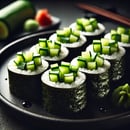 Maki concombre x6