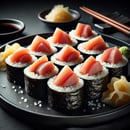 Maki thon cuit x6