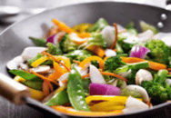 Panier wok de légumes