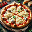 Pizza quatre fromages