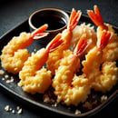 Crevettes tempura x6