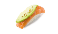 Sushi saumon avocat