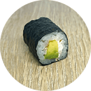 Maki avocat cheese