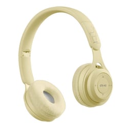 Lalarma casque audio enfant sans fil - jaune | liberté de mouvement | adapté aux petites têtes | protection du volume so