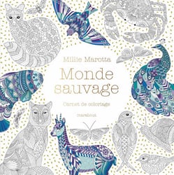 Cahier de coloriage "monde sauvage"