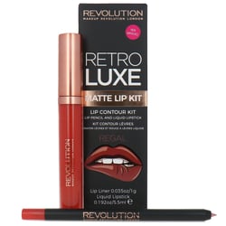 Makeup revolution - kit pour les lèvres mat retro luxe - regal