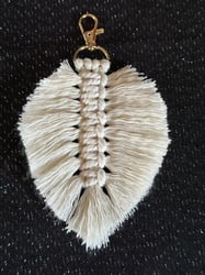 Porte clé feuille