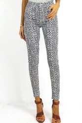 Jeans motifs léopard