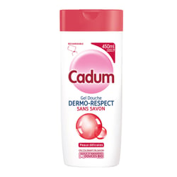 Gel douche cadum hypoallergénique