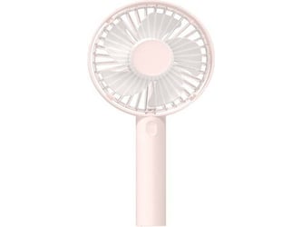 Ventilateur pied portable rose