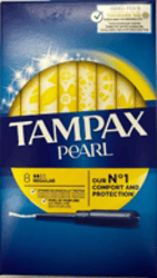 Tampons tampax x8