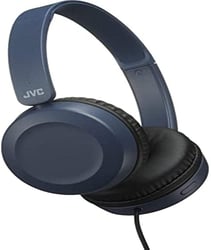 Casque et micro binaural bandeau bleu avec micro