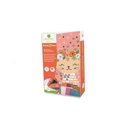 Kit créatif au sycomore stick et fun 3 mosaïques animaux doux
