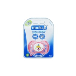 Dodie sucettes anatomiques silicone +18 mois fille a37