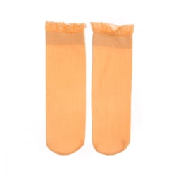 Chaussettes orange femme vero moda mira