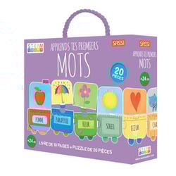 Puzzle & livre, apprends tes premiers mots