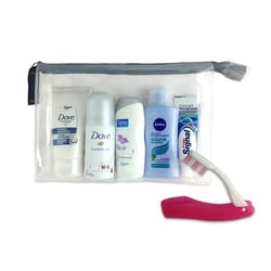 Trousse hygiène femme mini format