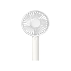 Ventilateur pied portable blanc