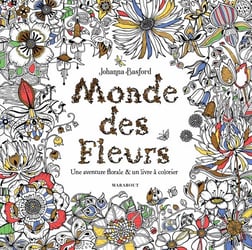 Cahier de coloriage "monde des fleurs"