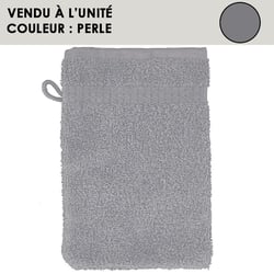 Gant de toilette gamme 400gr perle - 15x21cm - cedoo