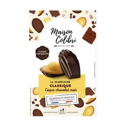 Madeleines chocolat noir