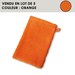Gant d'apprentissage mandarine 10x15cm (lot de 5) - cedoo