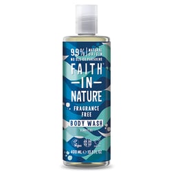 Gel douche faith in nature sans parfum