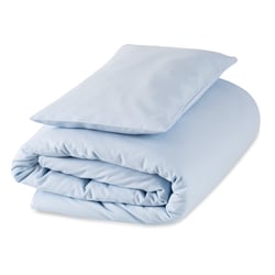 Housse de couette et sa taie d'oreiller collection lisse gloop